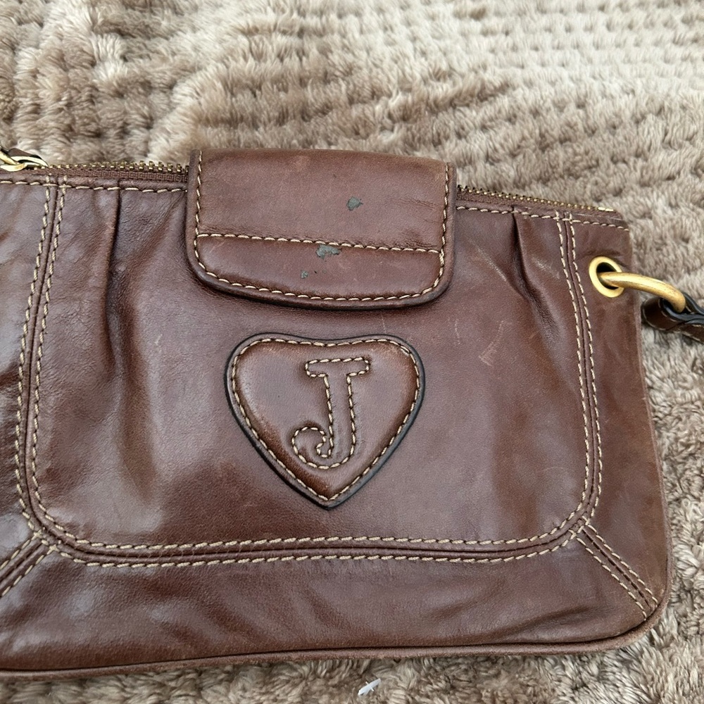 Juicy Couture Brown Leather Women's Bag